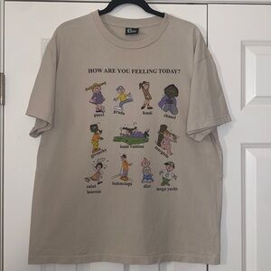 MEGA YACHT how are you feeling today TSHIRT size L